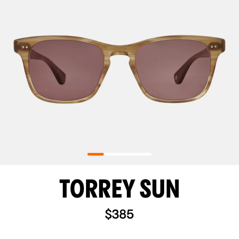 Garret Leight Torrey Sunglasses BNWOT